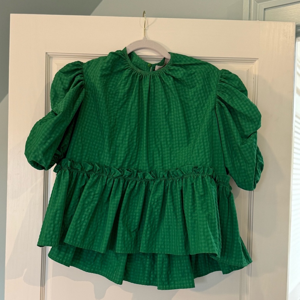 Brogger Ada Green Top